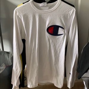 Champions long sleeve shirt (worn once)
